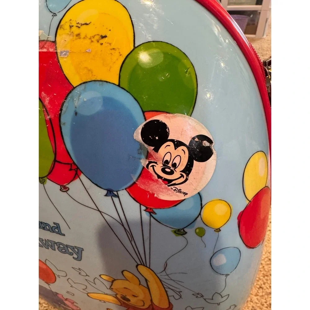 Heys Disney Winnie The Pooh Hard Shell Case Rolling Suitcase